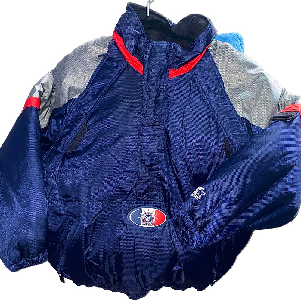 Vintage Starter | New York Rangers | 90’s VTG Starter Pullover Coat